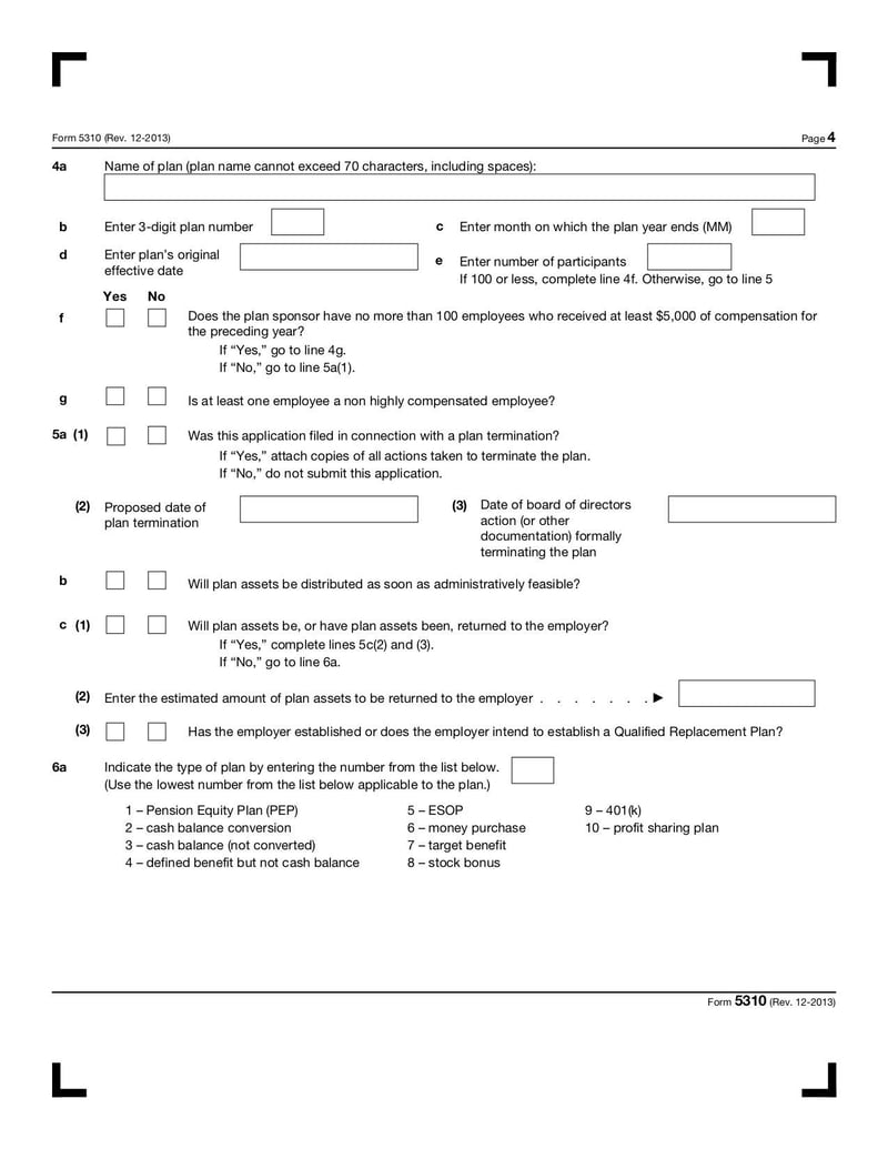 Large thumbnail of Form 5310 - Dec 2013