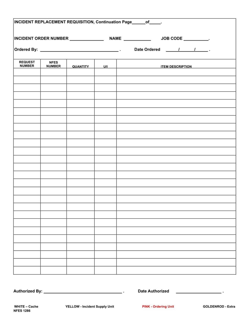 Large thumbnail of Form NFES 1300