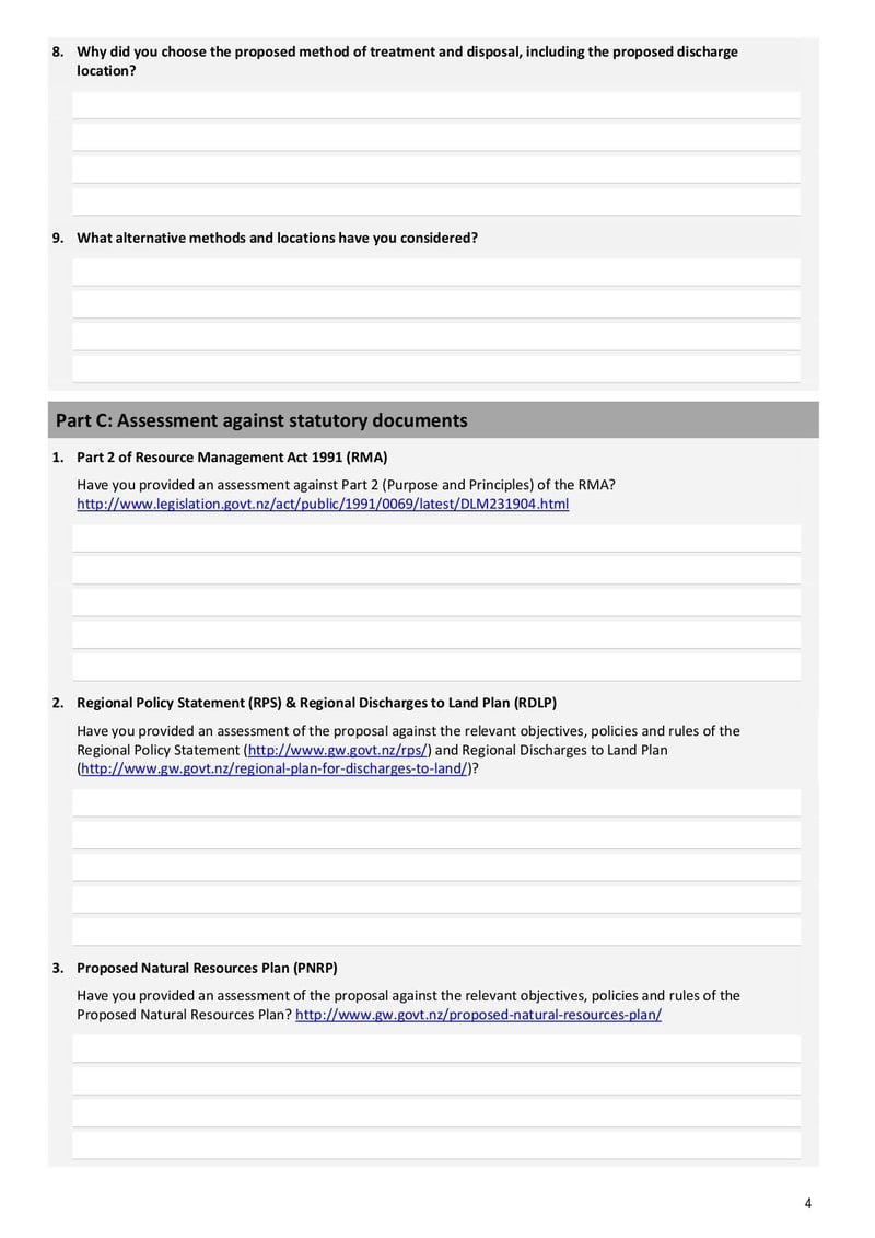 Large thumbnail of Form 3a Discharge Permit Application General Discharges to Land - Mar 2021