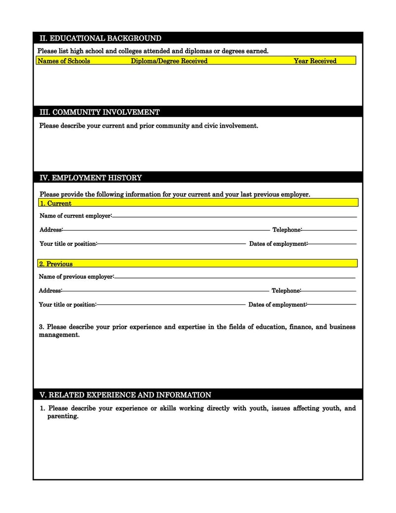 Large thumbnail of CMSD Board Application Form - Oct 2016