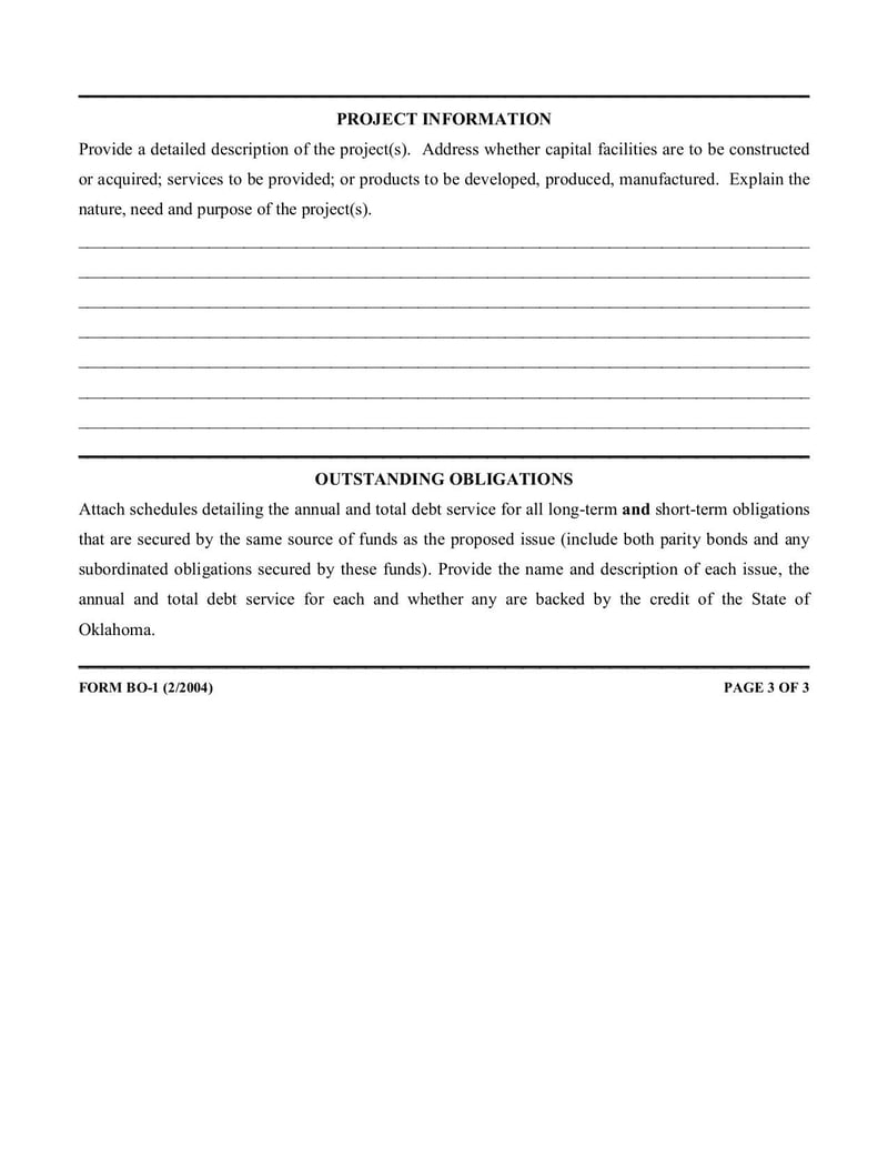 Large thumbnail of Form BO-1 Request for Provisional Approval of the Council of Bond Oversight - Nov 2011