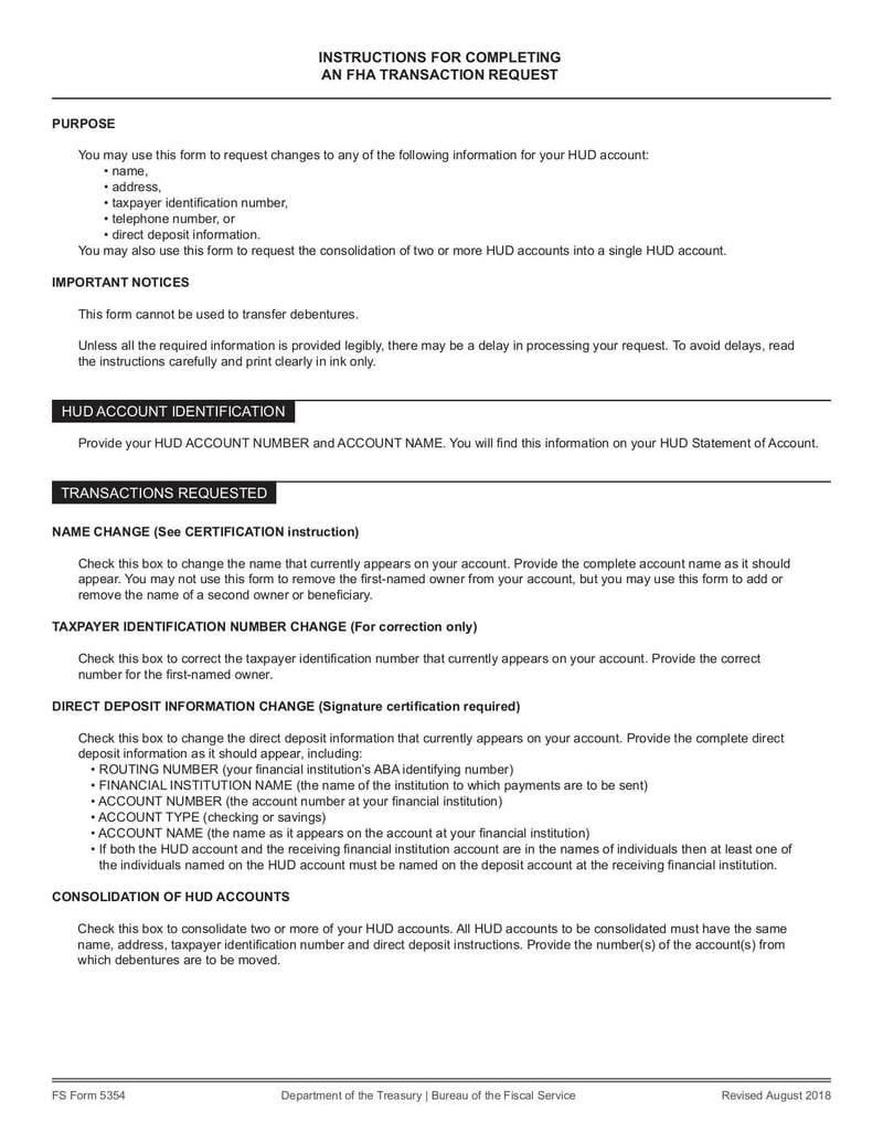 Large thumbnail of Form 5354 - Aug 2018