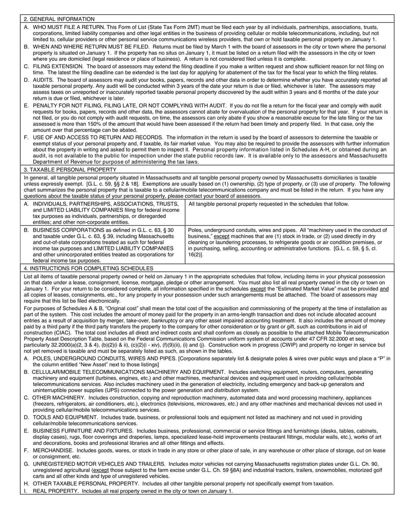 Large thumbnail of State Tax Form 2MT - 2024