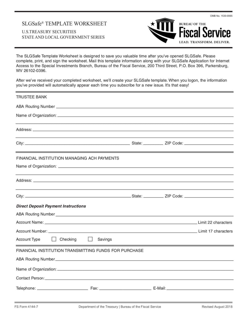 Large thumbnail of Form 4144-7 - Aug 2018