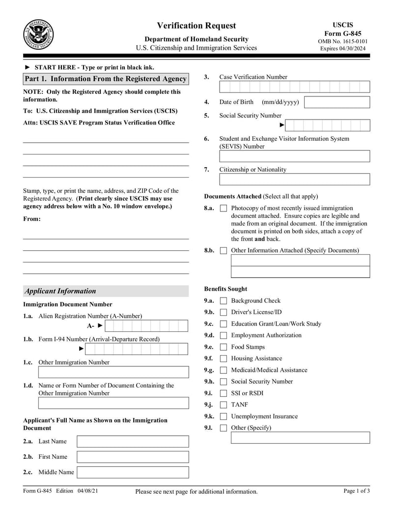 Form G-845 | Fill and sign online with Lumin