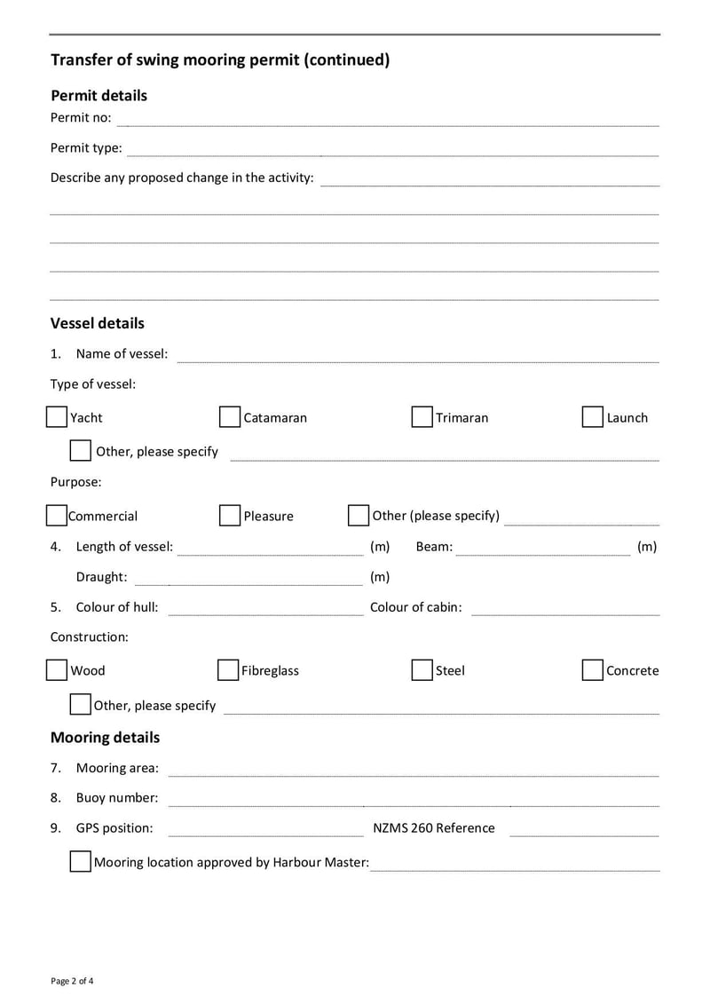 Large thumbnail of Transfer of Swing Mooring Permit - Oct 2021