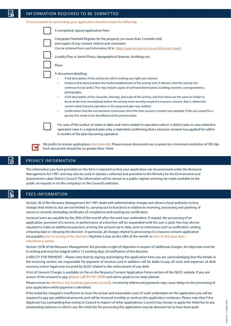 Large thumbnail of Form Existing Use Certificate - Oct 2021