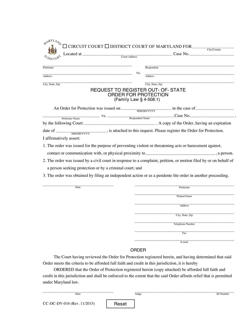 Large thumbnail of Form CC-DC-DV-016