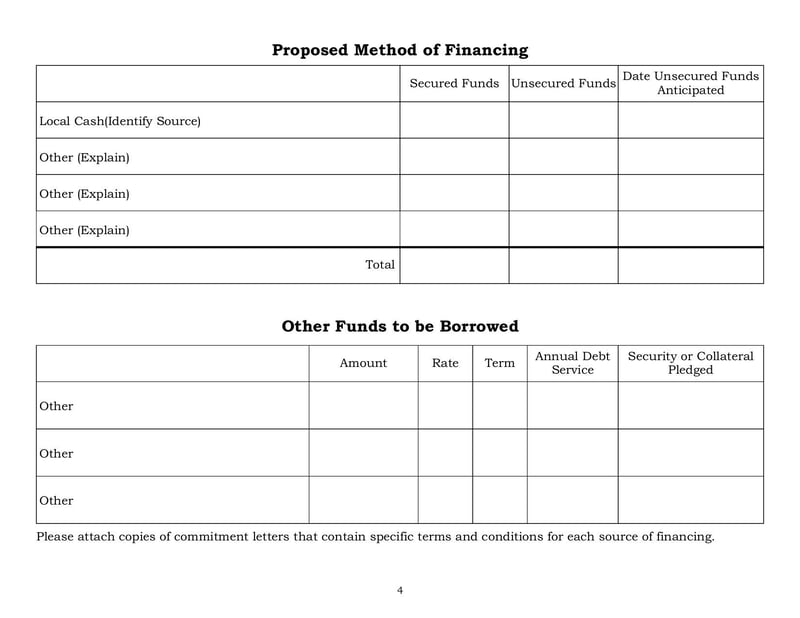 Large thumbnail of Small Water Facilities Funding Application - Feb 2016
