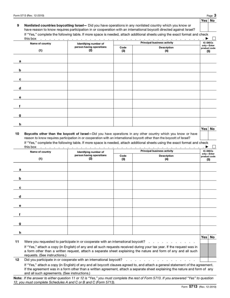 Large thumbnail of Form 5713 - Dec 2010