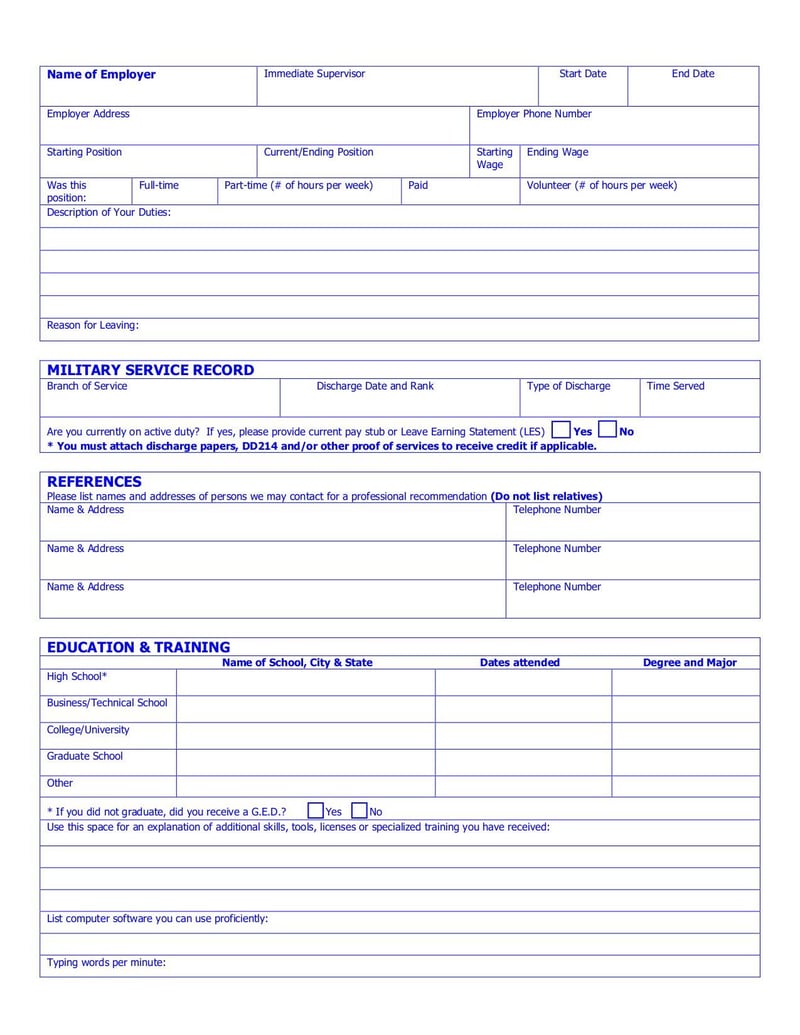 Large thumbnail of City of Cleveland Application Form - Aug 2013