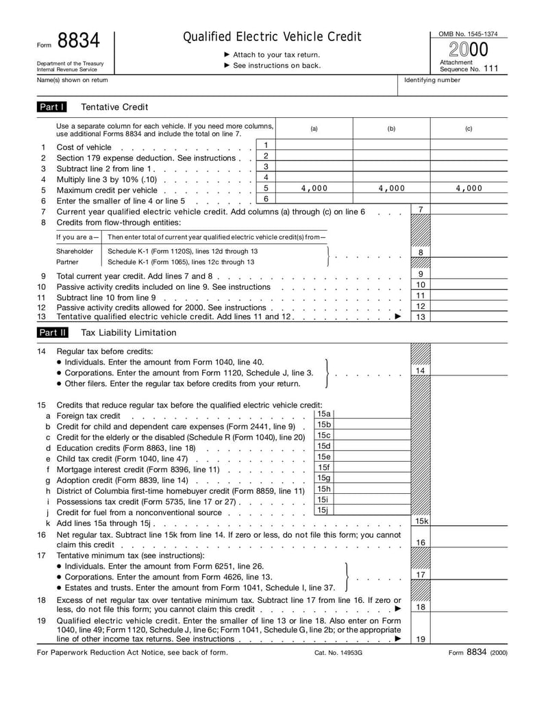 Large thumbnail of Form 8834 - Jun 2006
