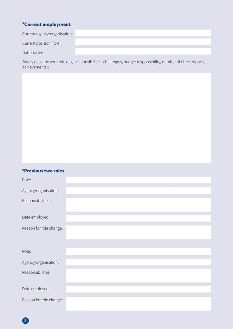Large thumbnail of Leadership in Practice Application Form - Nov 2022