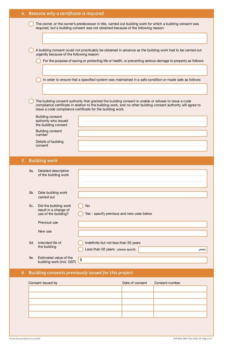 Large thumbnail of Application for Certificate of Acceptance - Dec 2020