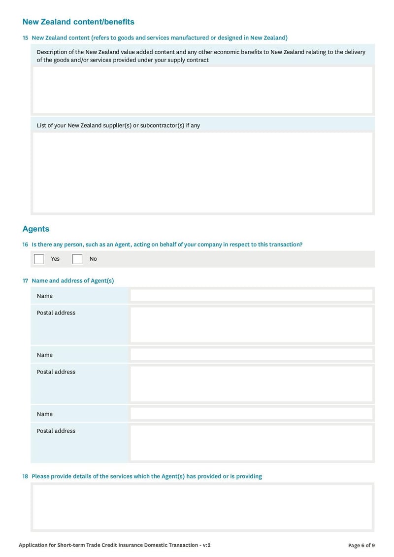 Large thumbnail of Domestic Transaction Short Term Trade Credit Insurance - Apr 2020