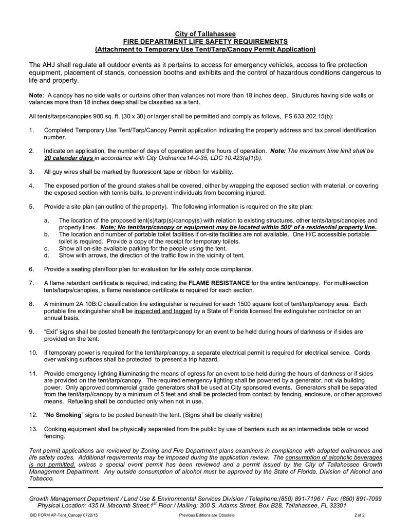 Large thumbnail of Temporary Use Special Event Permit - Jul 2015
