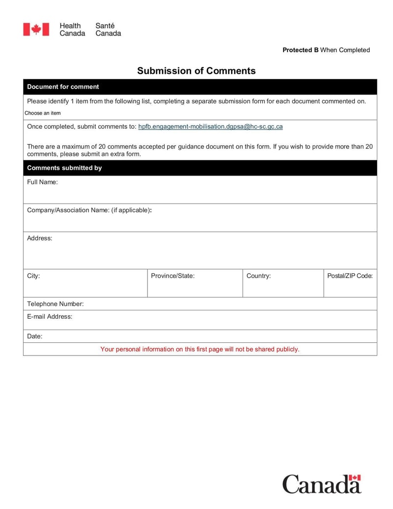 Large thumbnail of Submission of Comments on Proposed Agile Regulations and Guidance for Licensing of Drugs and Medical Devices - Dec 2022
