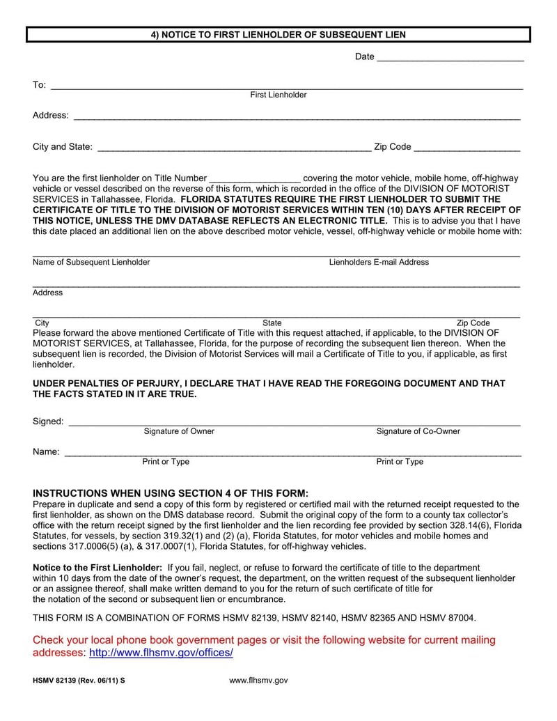 Large thumbnail of Form HSMV 82139