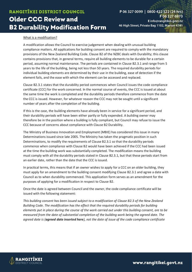 Large thumbnail of RDC Older CCC Review and B2 Durability Modification Form - Aug 2022