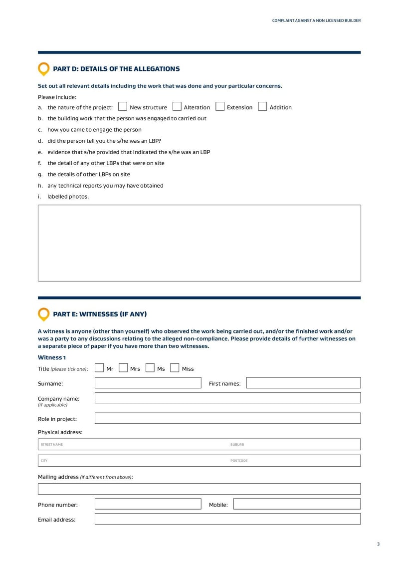 Large thumbnail of Complaint Against a Non-Licensed Builder - Sep 2022