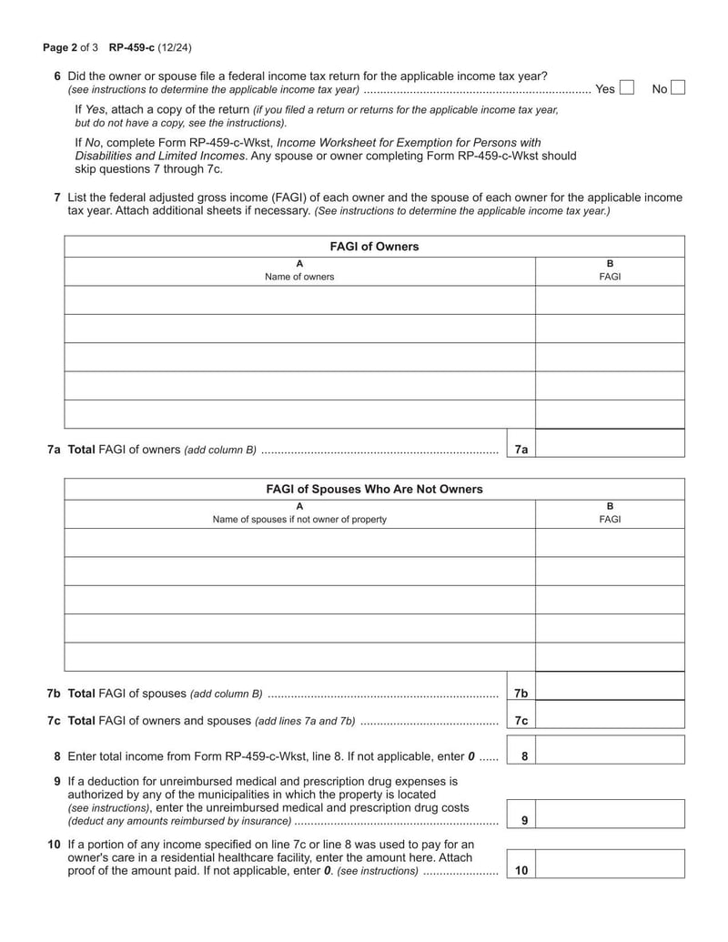Large thumbnail of Form RP-459-C - 2024