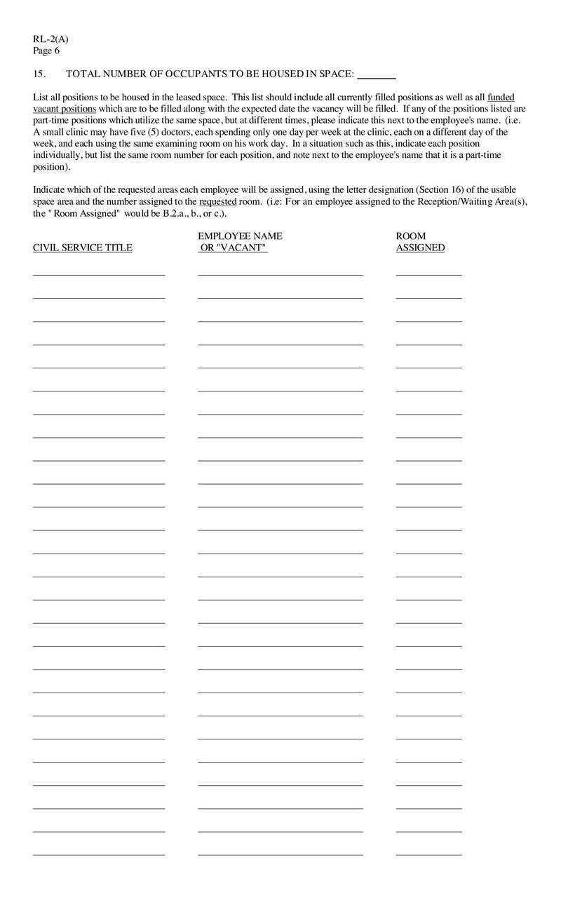 Large thumbnail of RL-2-A Form Request for Approval to Lease Space - Jan 2016
