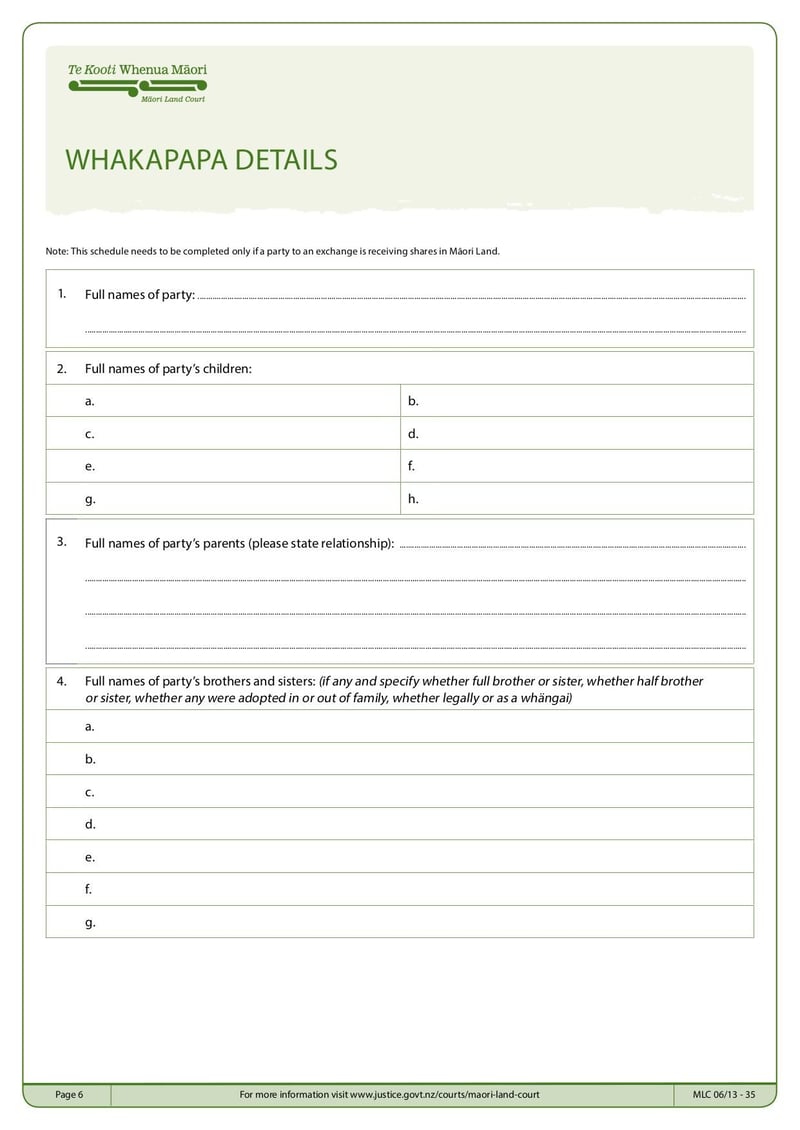 Large thumbnail of MLC Form 35 Application For Exchange Order - Oct 2015