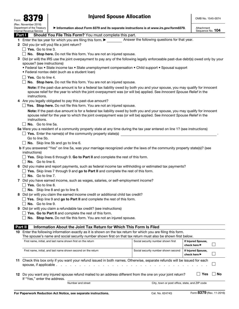 Large thumbnail of Form 8379