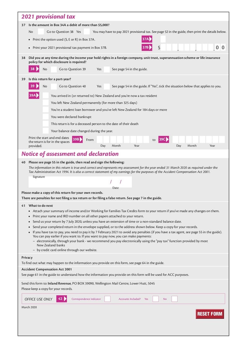 Large thumbnail of Form IR3 - Jan 2020