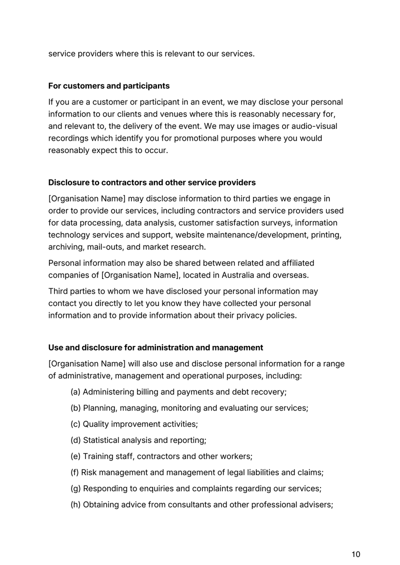 Privacy and Confidentiality Policy for Australian organizations ensuring compliance with the Privacy Act 1988 and confidentiality obligations