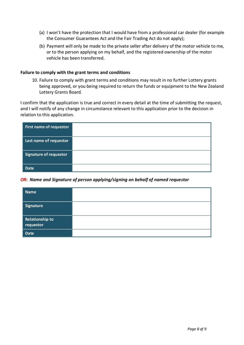Large thumbnail of Grant Request Form - Oct 2021