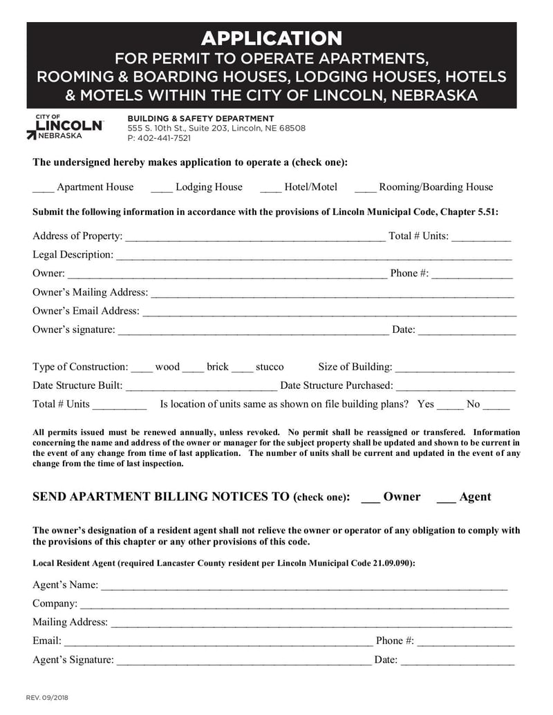 Large thumbnail of Lincoln Apartment Boarding Permit - Jul 2019