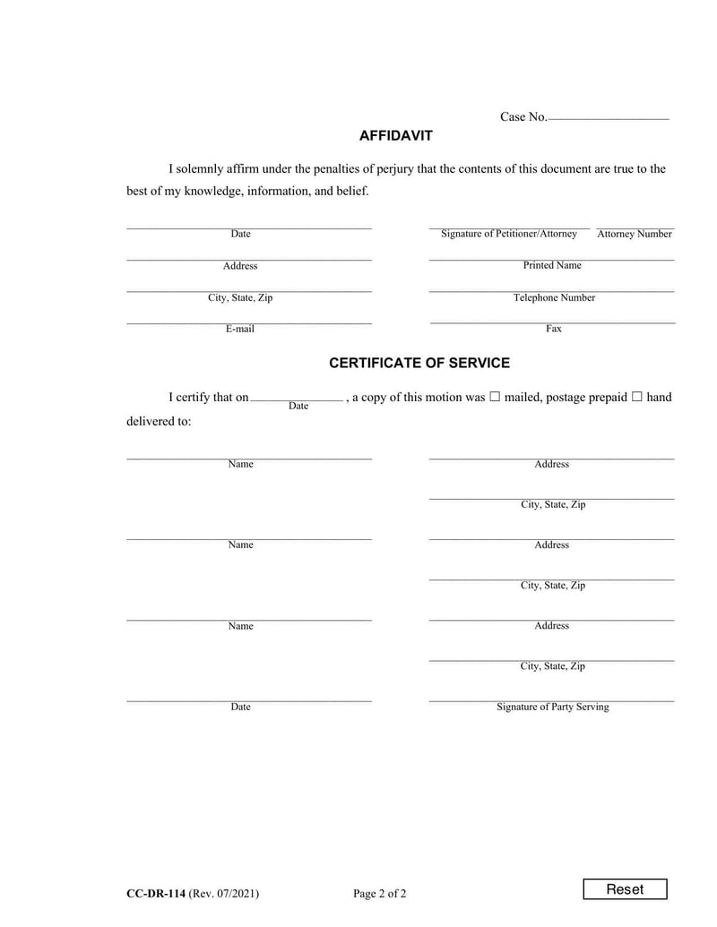 Large thumbnail of Form CC-DR-114