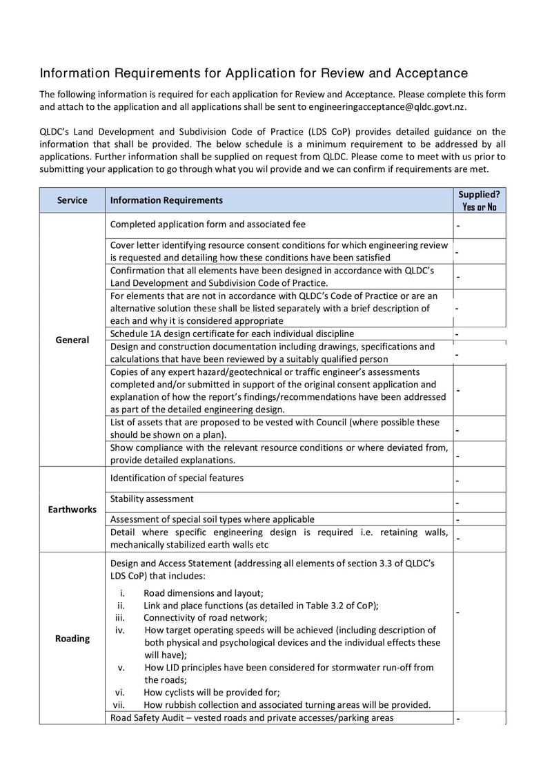Large thumbnail of Engineering Acceptance Application Form - Oct 2021