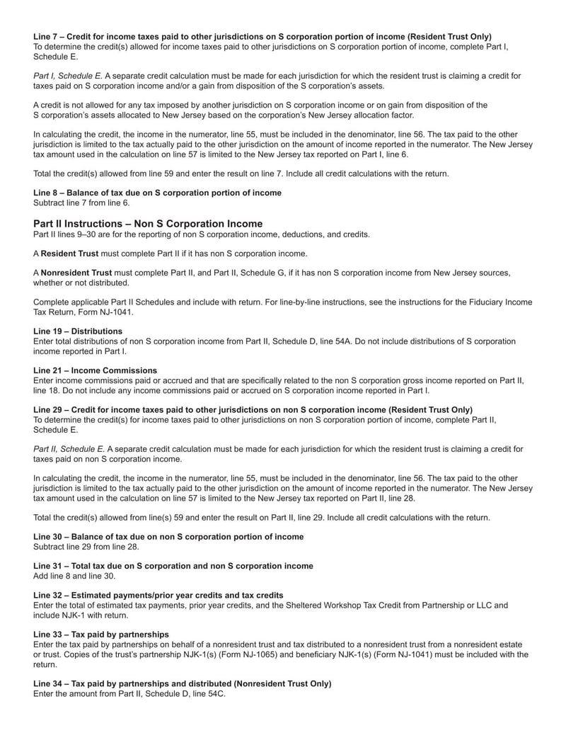 Large thumbnail of Form NJ-1041SB - 2024