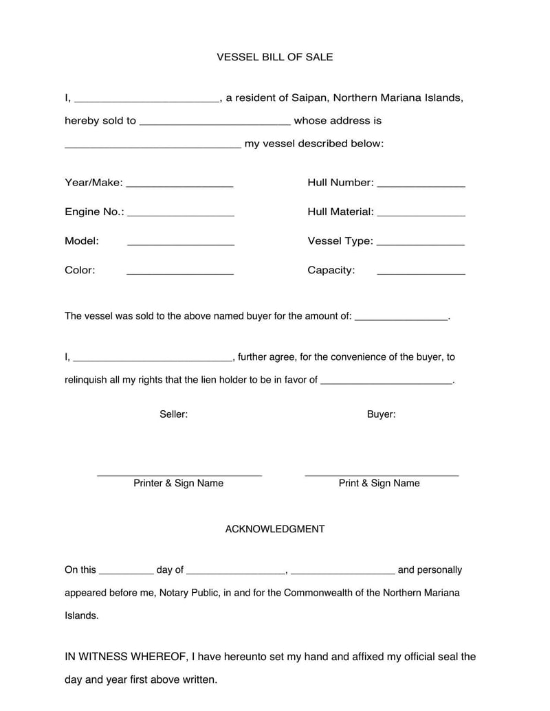 Large thumbnail of Saipan Vessel Bill of Sale