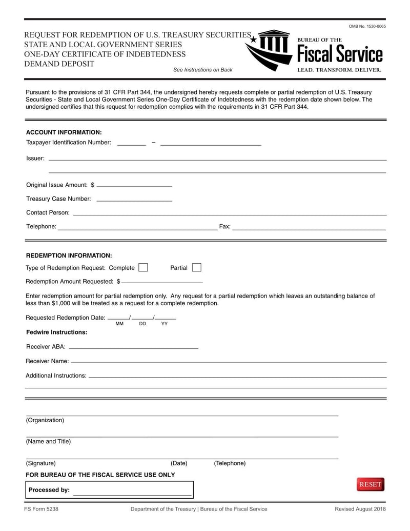 Large thumbnail of FS Form 5238