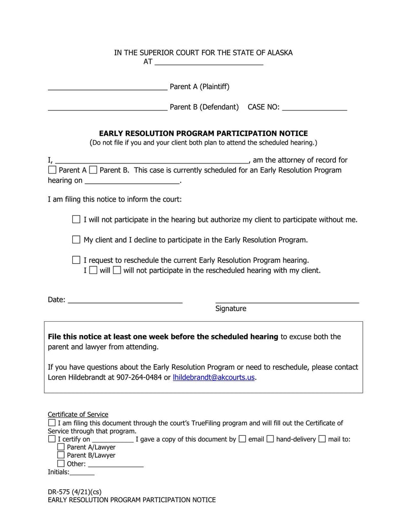 Large thumbnail of Form DR-575