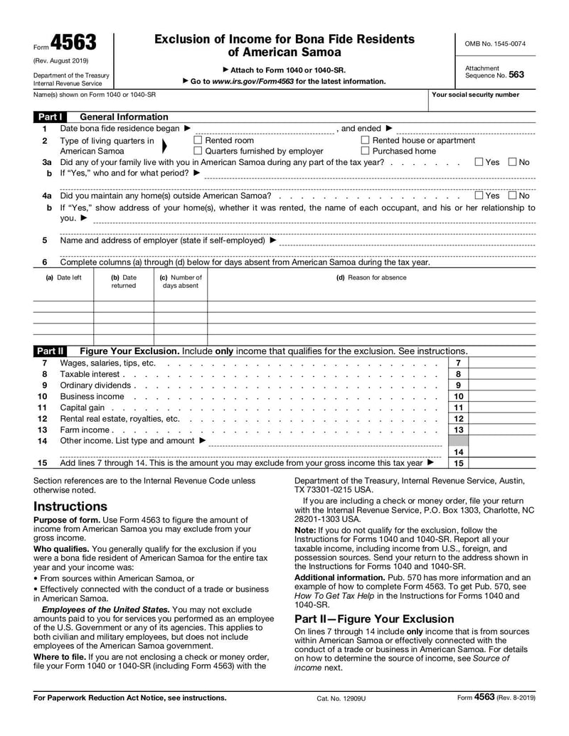 Large thumbnail of Form 4563 - Aug 2019