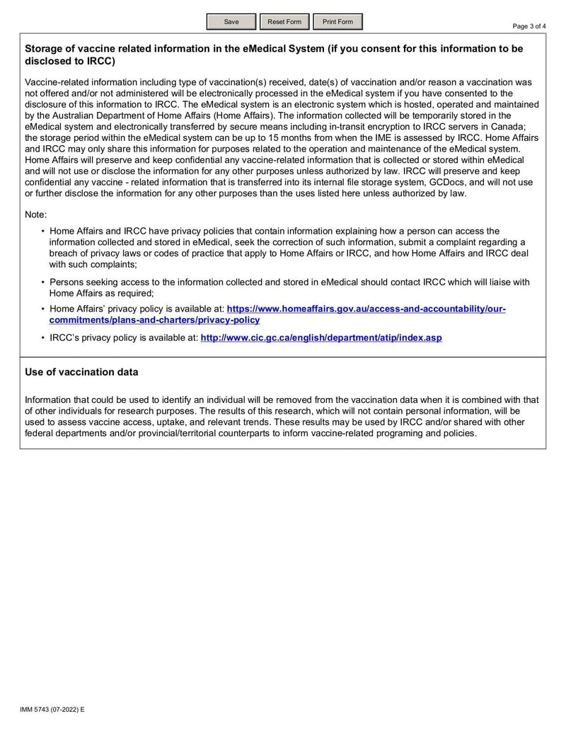 Large thumbnail of Form IMM 5743E - Jul 2022