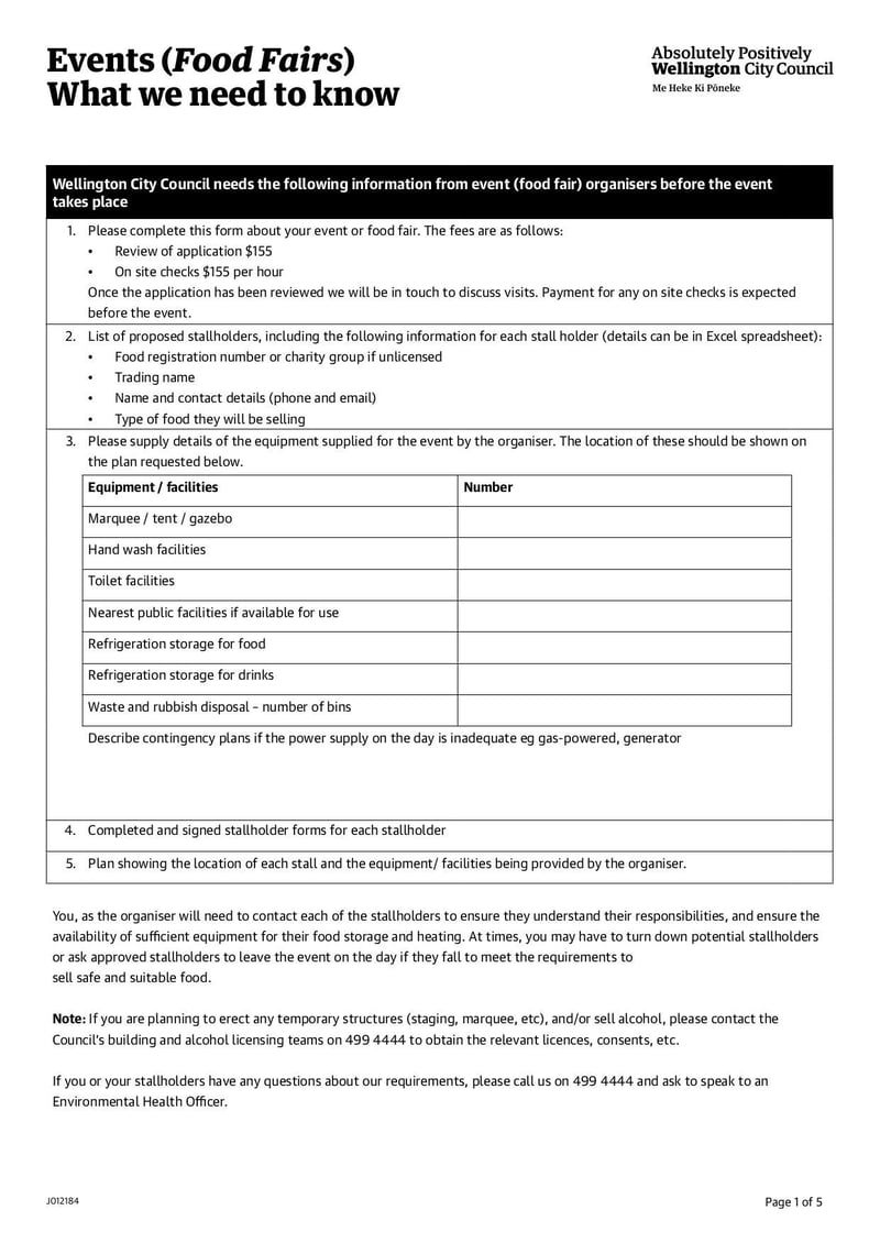 Large thumbnail of Events Food Stall Application Form - Nov 2021