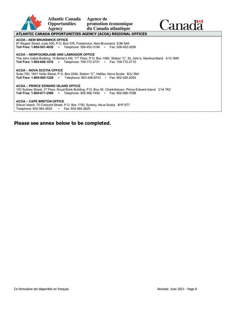 Large thumbnail of Canada Community Revitalization Fund (CCRF) Application Form - Jul 2021