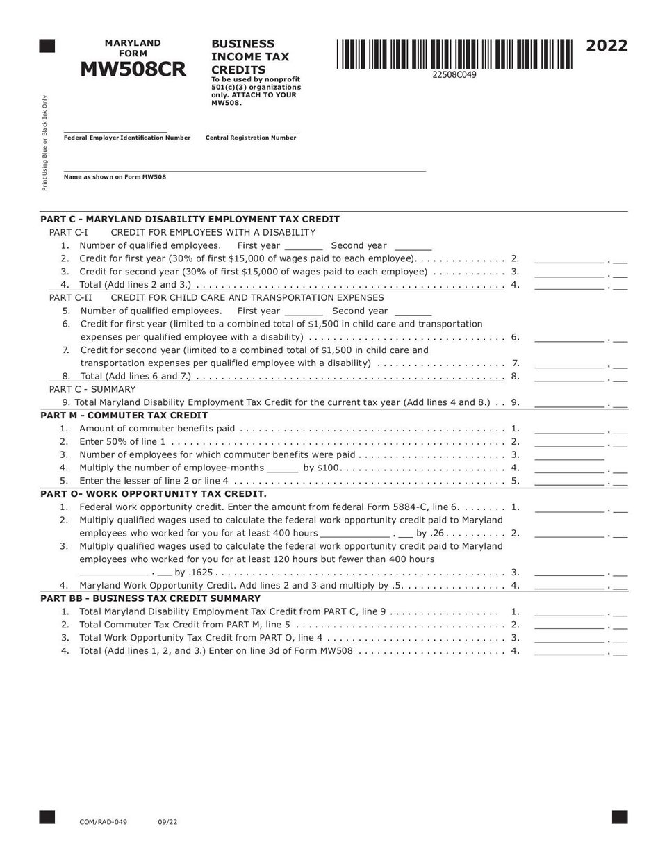 Maryland Withholding Tax Annual Return Easily fill and edit online
