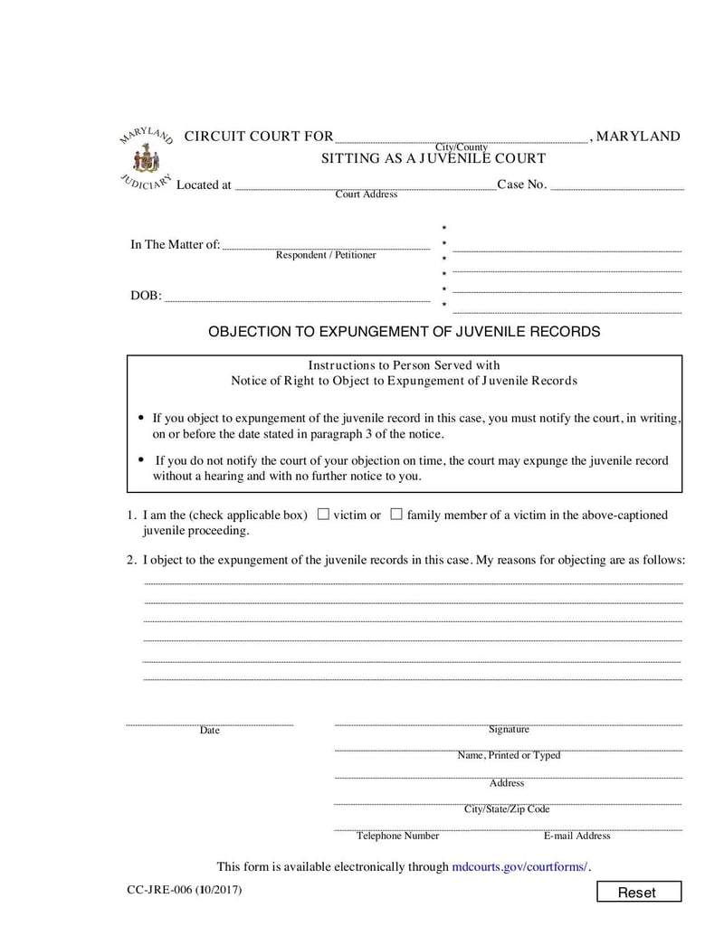 Large thumbnail of Form CC-JRE-006 - Oct 2017