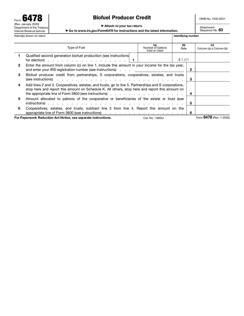 Large thumbnail of Form 6478 - Jan 2020