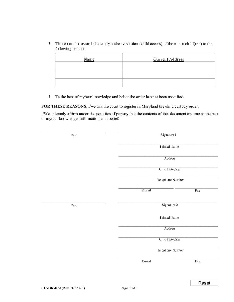 Large thumbnail of Form CC-DR-079 - Jan 2021