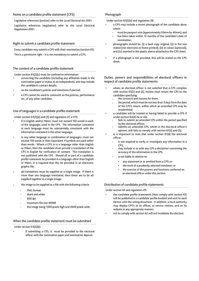 Thumbnail of Whāingaroa General Ward Nomination Form - Jul 2022 - page 3