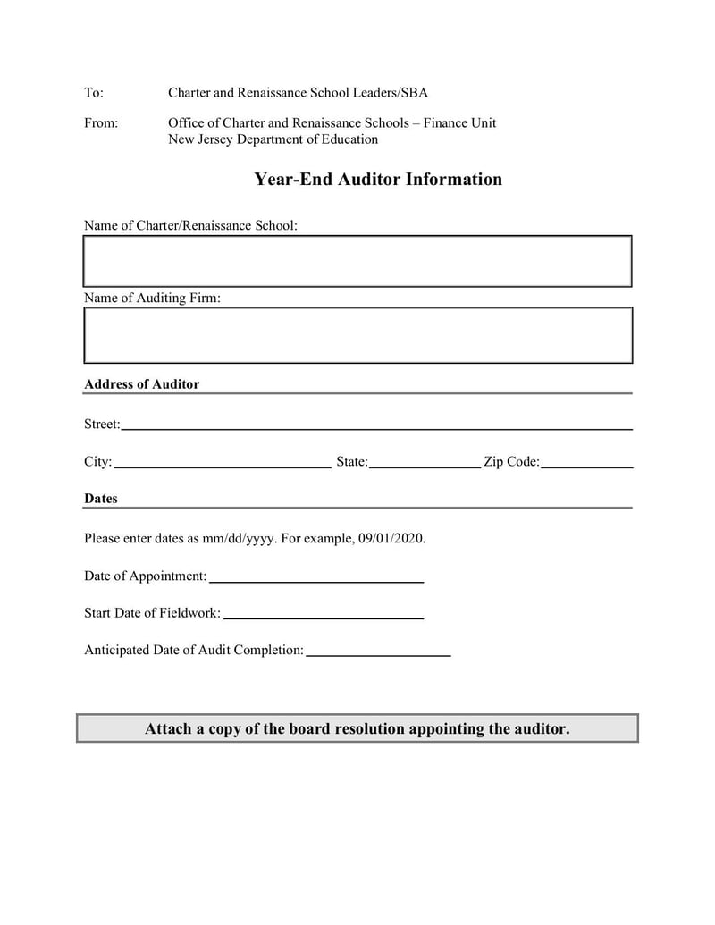 Large thumbnail of Year-End Auditor Information - Jun 2020