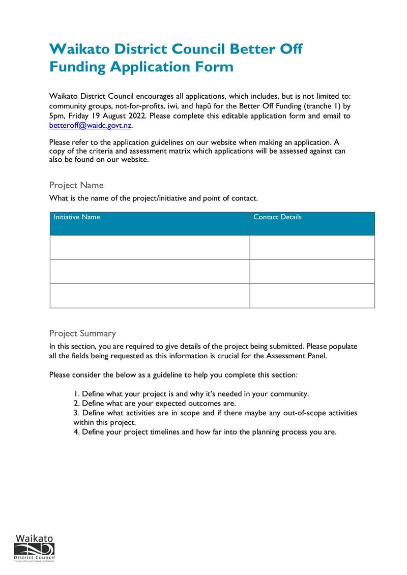 Large thumbnail of BOF Application Form - Jul 2022