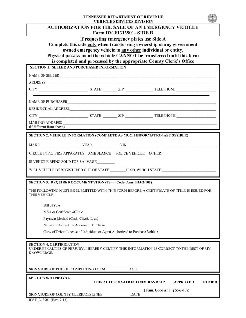 Large thumbnail of Form RV-F1313901